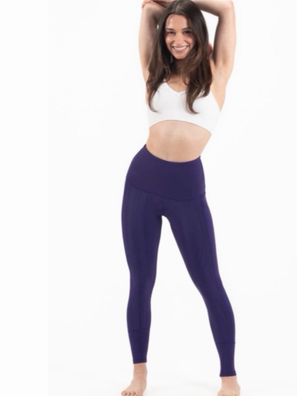 Sweetflexx Navy Blue Resistance Leggings Size 12